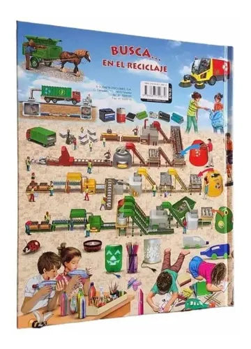 Busca En El Reciclaje (tapa Dura) / Susaeta