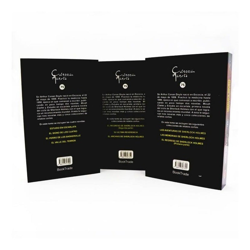 Pack Obras Completas (3 Tomos) / Sherlock Holmes