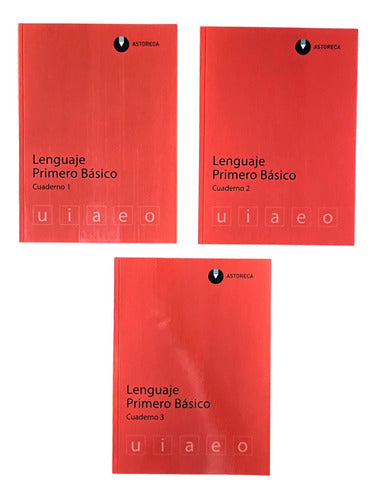 Pack Lenguaje Primero Basico (3 Tomos) / Astoreca