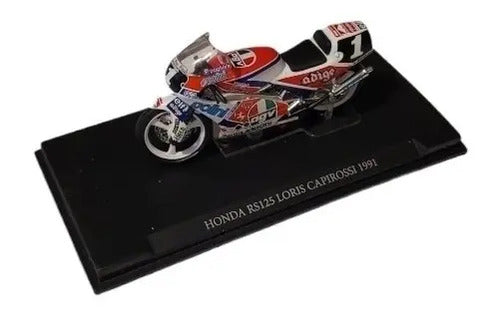 Moto Colección Esc Gp Honda Rs125 Loris Capirossi 1991 1/24