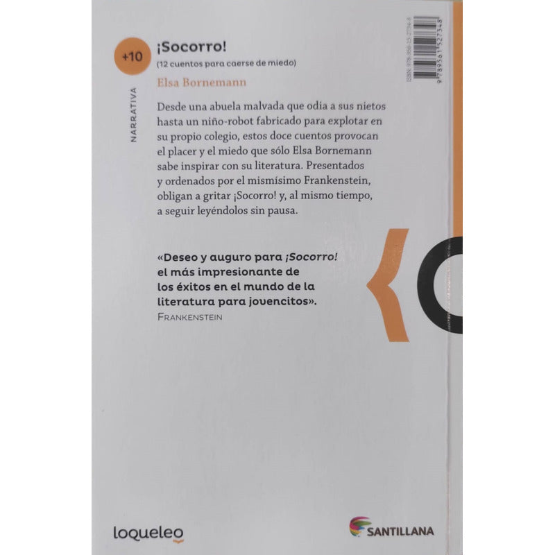 Socorro 12 Cuentos Para Caerse De Miedo / Elsa Bornemann