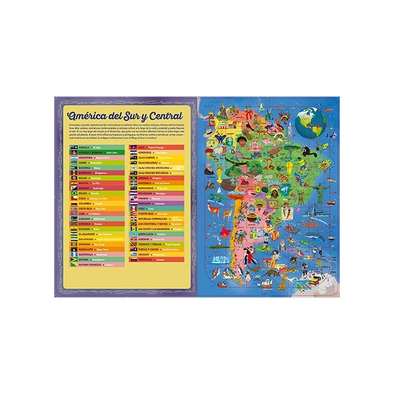 Atlas Puzzle Del Mundo / Varios Autores