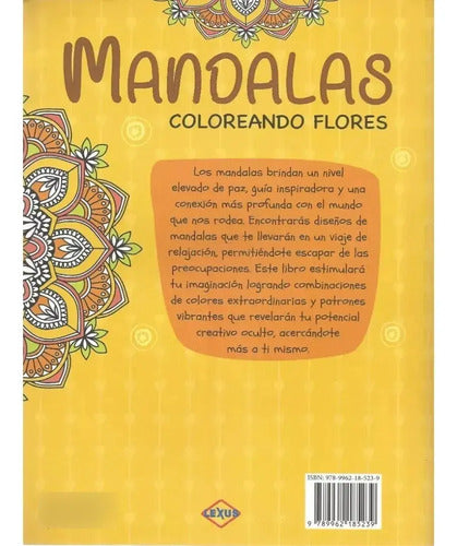 Mandalas Coloreando Flores / Lexus