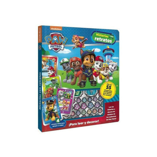 Paw Patrol Historias Con Retratos Calcomanias / Nickelodeon