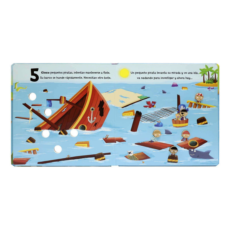 10 Pequeños Piratas Diversión Numérica / Lexus