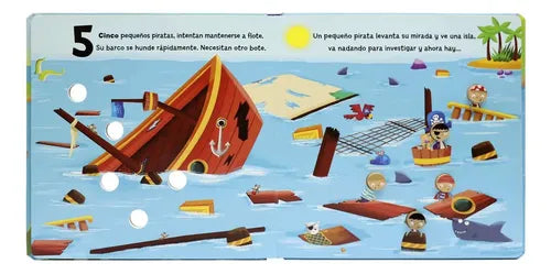 10 Pequeños Piratas Diversión Numérica / Lexus
