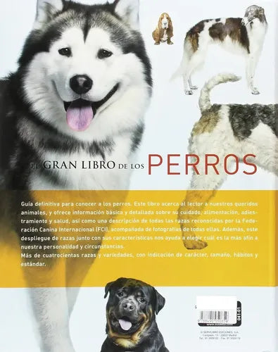 El Gran Libro De Los Perros (tapa Dura) / Servilibro