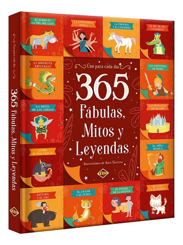 365 Fabulas, Mitos Y Leyendas (tapa Dura) / Lexus