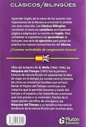 La Máquina Del Tiempo The Time Machine Bilingüe / H.g Wells