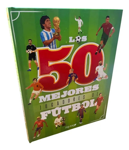 Los 50 Mejores Jugadores De Futbol (tapa Dura) / Zig-zag