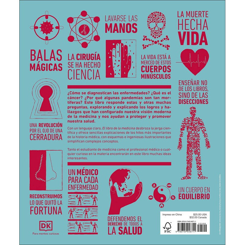 Dk El Libro De La Medicina (tapa Dura)