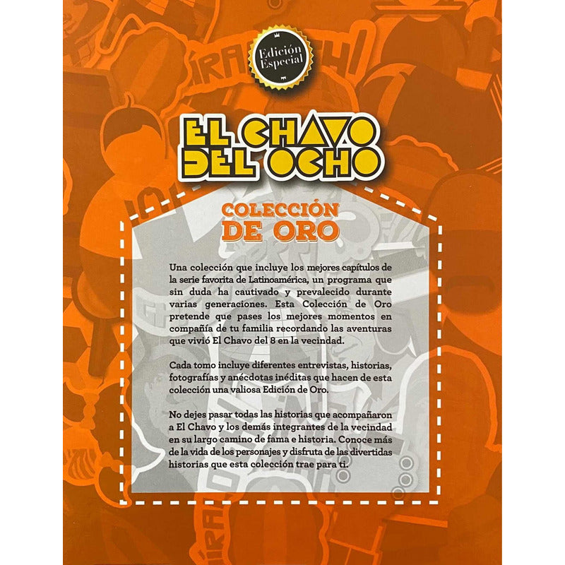 Pack El Chavo Del Ocho Coleccion De Oro (10 Tomos Con Dvd)