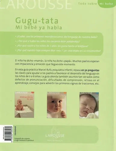 Gugu Tata Mi Bebe Ya Habla (tapa Dura) / Rufo Y Schilte