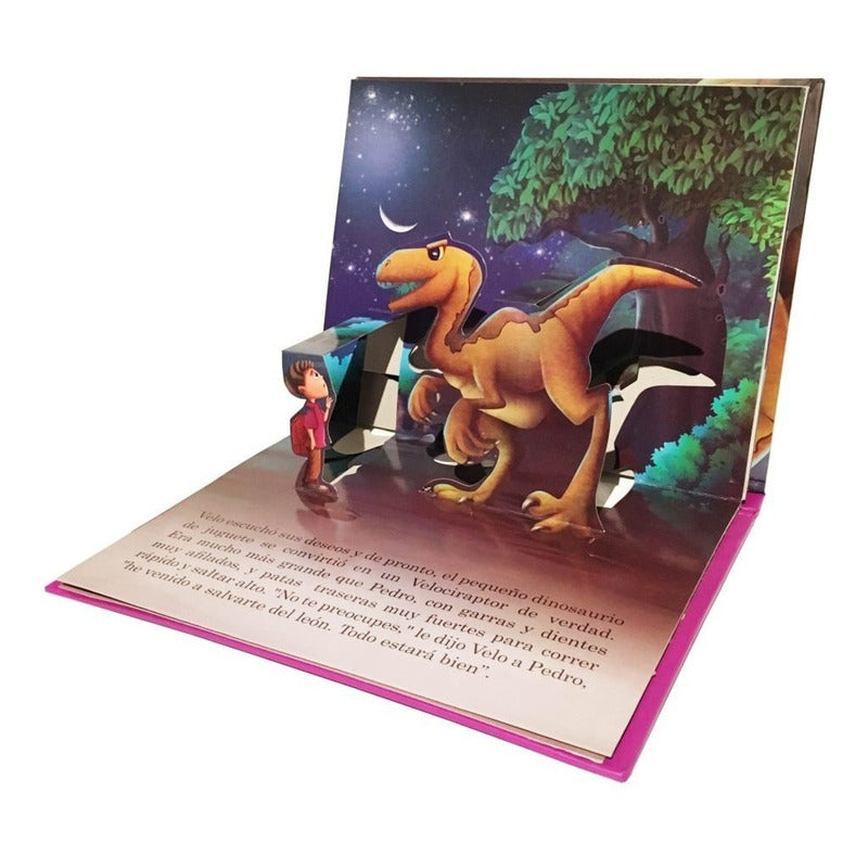 Velo El Velociraptor Salva A Pedro (pop Up Tapa Dura)