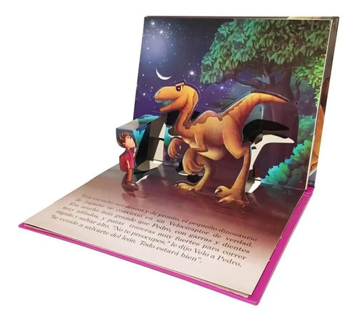 Velo El Velociraptor Salva A Pedro (pop Up Tapa Dura)