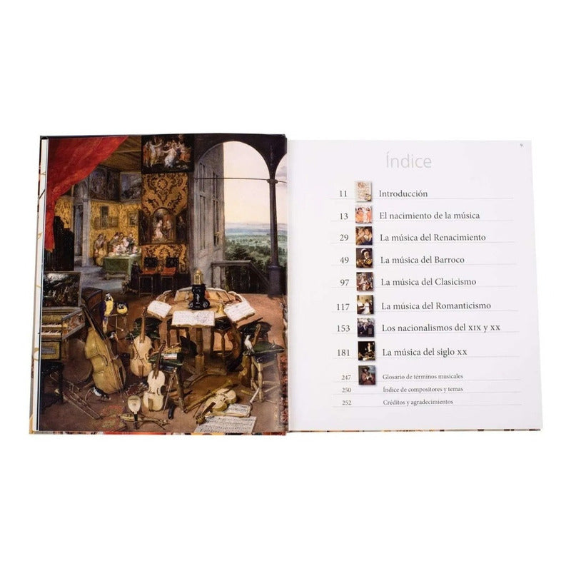 Atlas Ilustrado Historia De La Música (tapa Dura) / Lexus