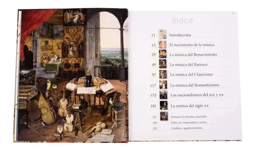 Atlas Ilustrado Historia De La Música (tapa Dura) / Lexus
