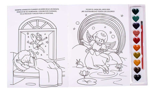 Hadas Brillantes Libro Con Acuarelas + Pincel  / Lexus