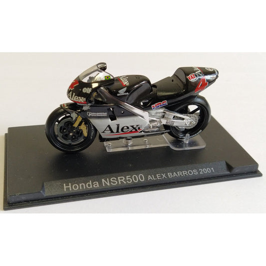 Moto Colección Escala Gp Honda Nsr500 Alex Barros 2001 1/24