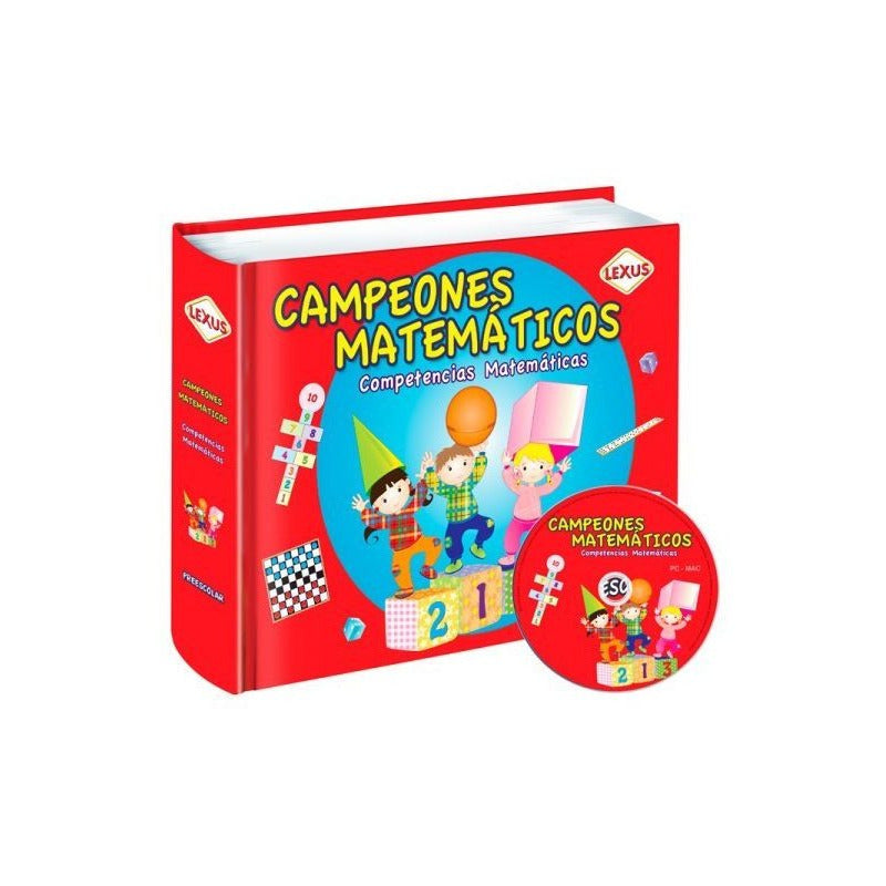 Campeones Matemáticos + Cd (tapa Dura) / Lexus