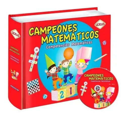 Campeones Matemáticos + Cd (tapa Dura) / Lexus