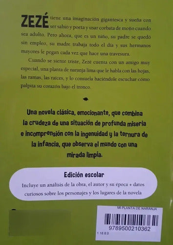 Mi Planta De Naranja Lima / Jose Mauro De Vasconcelos