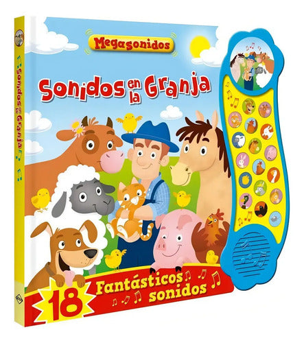 Sonidos En La Granja 18 Sonidos Fantásticos (tapa Dura)