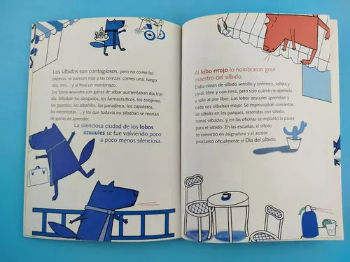 La Ciudad De Los Lobos Azules / Marco Viale