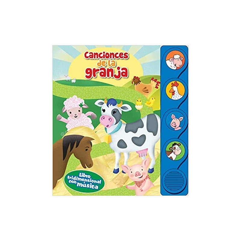 Canciones De La Granja (libro Con Sonidos Tapa Dura)