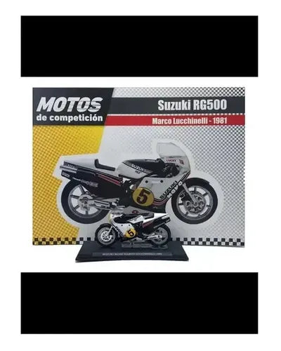 Moto Colección Esc Gp Suzuki Rg500 M. Lucchinelli 1981 1/24
