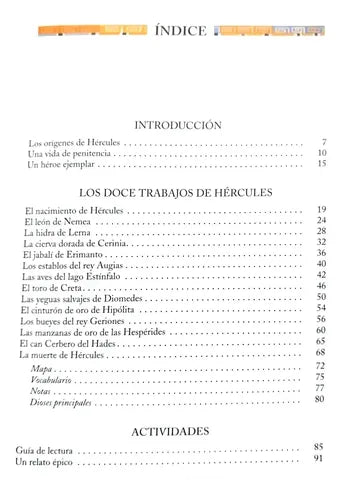 Los Doce Trabajos De Hercules / James Riordan