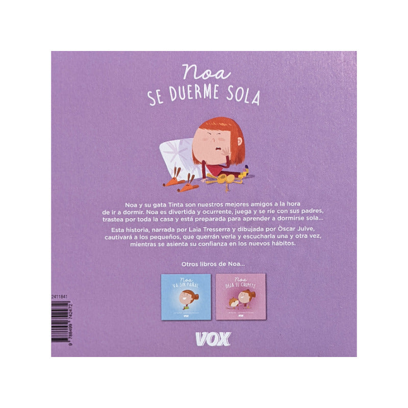 Noa Se Duerme Sola (tapa Acolchada) / Laia Tresserra