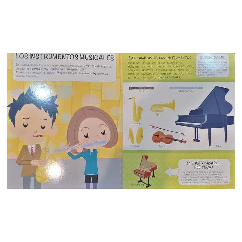 Mi Primer Libro De Musica (tapa Dura)
