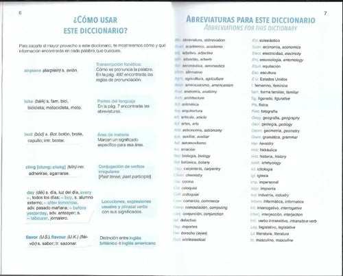 Diccionario Aristos Pocket Inglés Español / Sopena