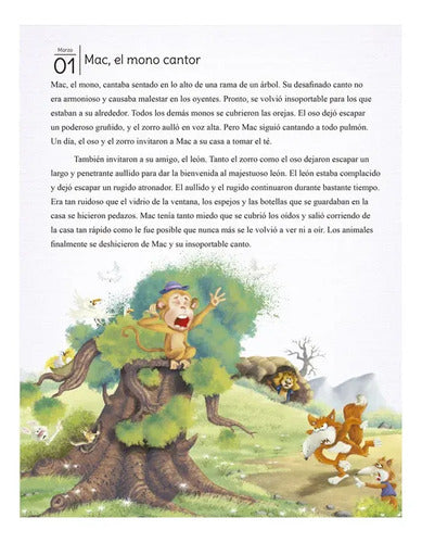 365 Cuentos De Animales Ilustrados (tapa Dura) / Lexus