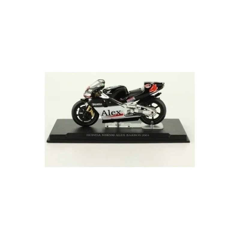 Moto Colección Escala Gp Honda Nsr500 Alex Barros 2001 1/24
