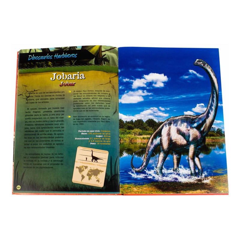 El Gran Libro De Los Dinosaurios 3d Con Lentes Y Dvd / Lexus