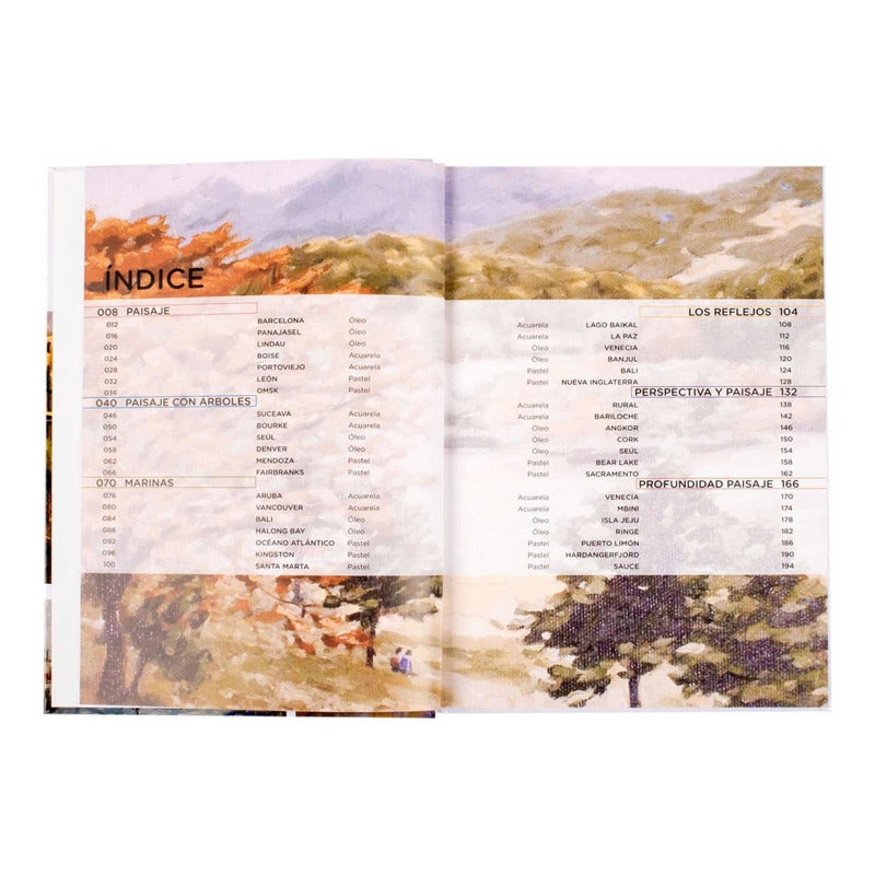 Paisajes Marinas Acuarela Óleo, Pastel Bocetos / Lexus