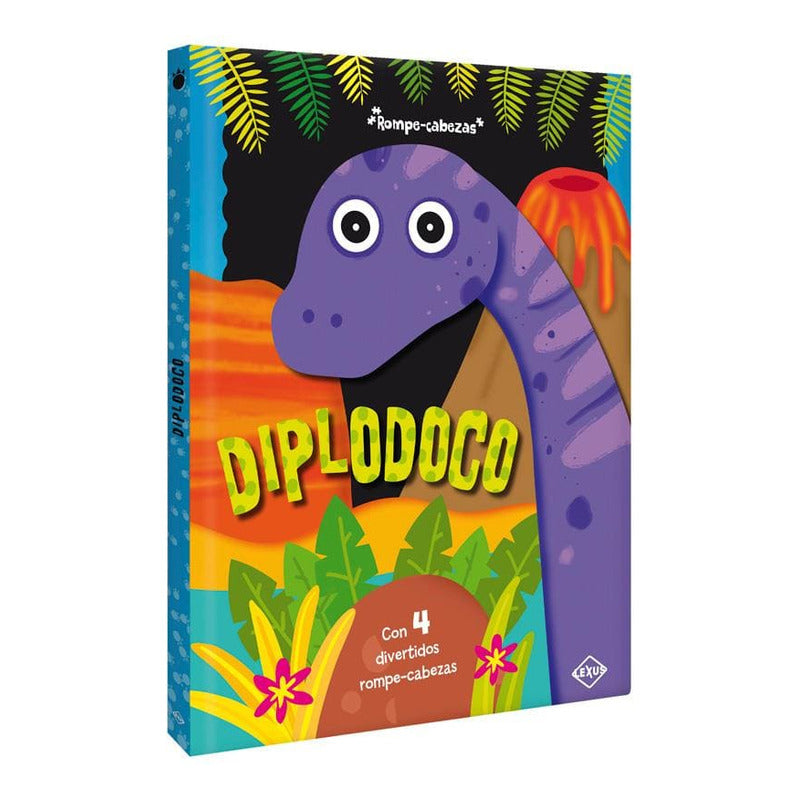 Diplodoco Rompecabezas De Cartón / Lexus