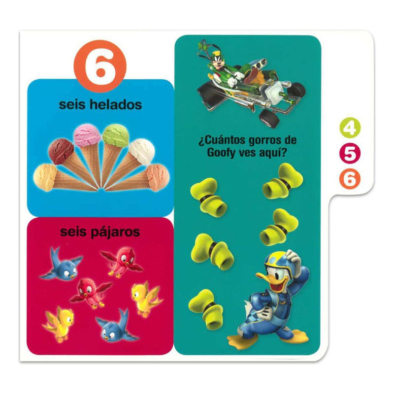 Números Mi Primer Libro Mickey Mouse (tapa Dura) / Lexus