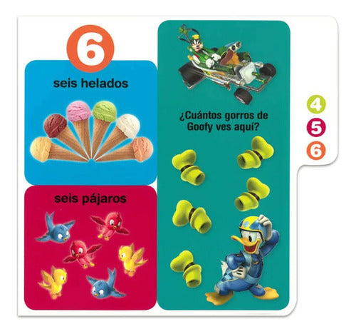 Números Mi Primer Libro Mickey Mouse (tapa Dura) / Lexus