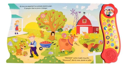 Sonidos En La Granja 18 Sonidos Fantásticos (tapa Dura)