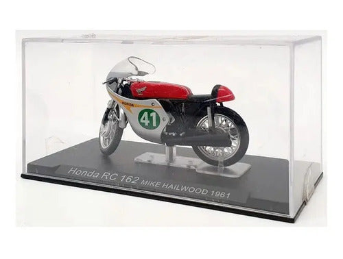 Moto Colección Escala Gp Honda Rc162 Mike Hailwood 1961 1/24