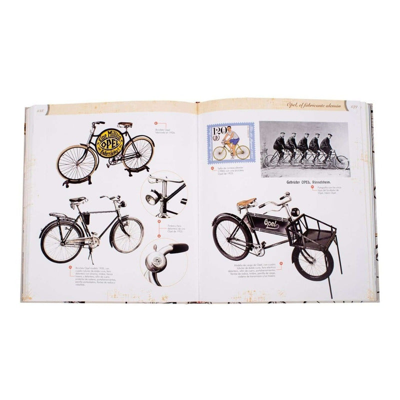 Atlas Ilustrado Bicicletas Muy Antiguas / Lexus