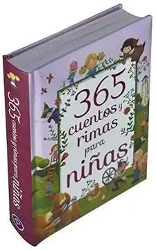 365 Cuentos Y Rimas Para Niñas (tapa Dura Acolchada)
