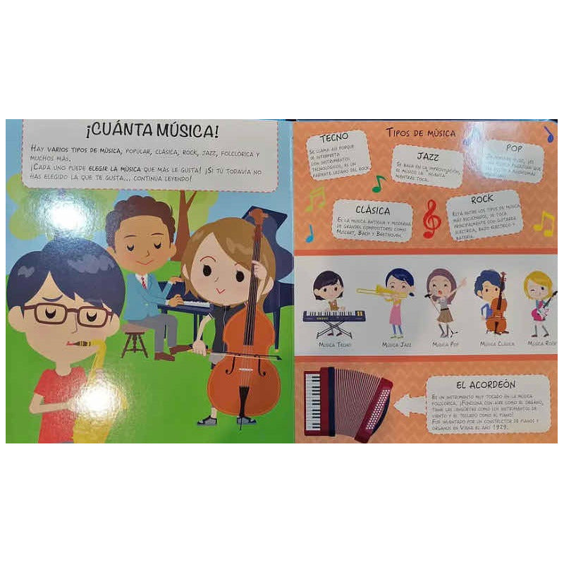 Mi Primer Libro De Musica (tapa Dura)