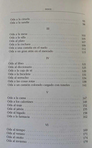 Las Cosas Rotas Y Otras 60 Odas Elementales / Pablo Neruda