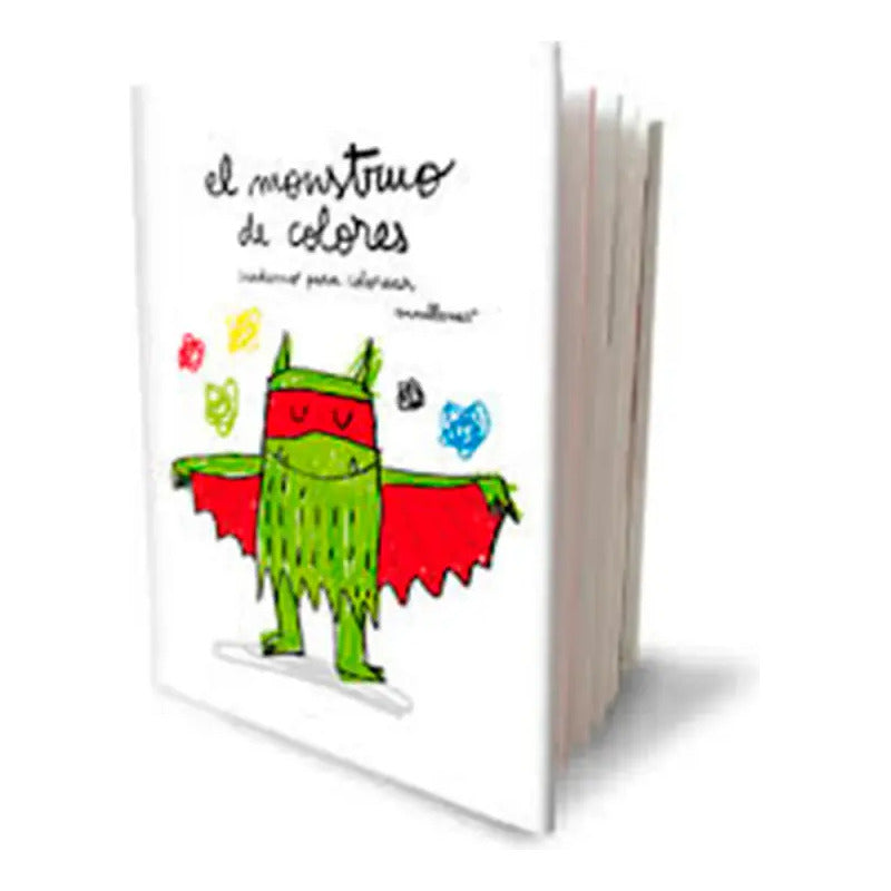 El Monstruo De Colores Cuaderno Para Colorear / Annallenas
