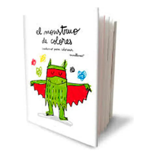 El Monstruo De Colores Cuaderno Para Colorear / Annallenas