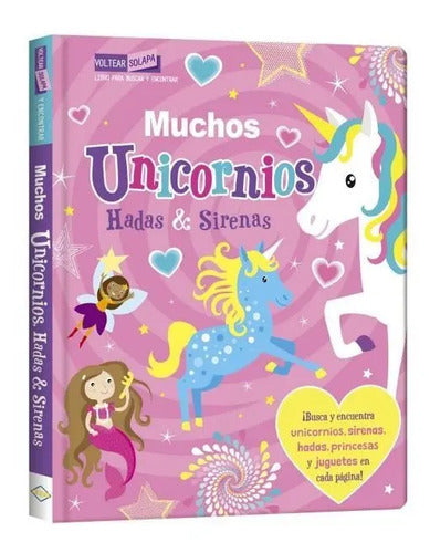 Muchos Unicornios, Hadas & Sirenas Busca Y Encuentra / Lexus